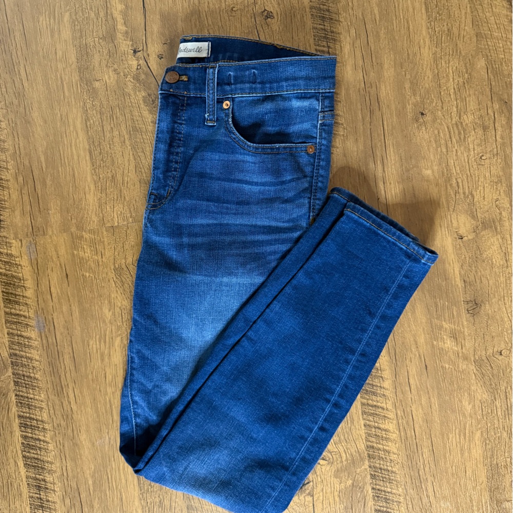 Madewell Deep Blue Jeans